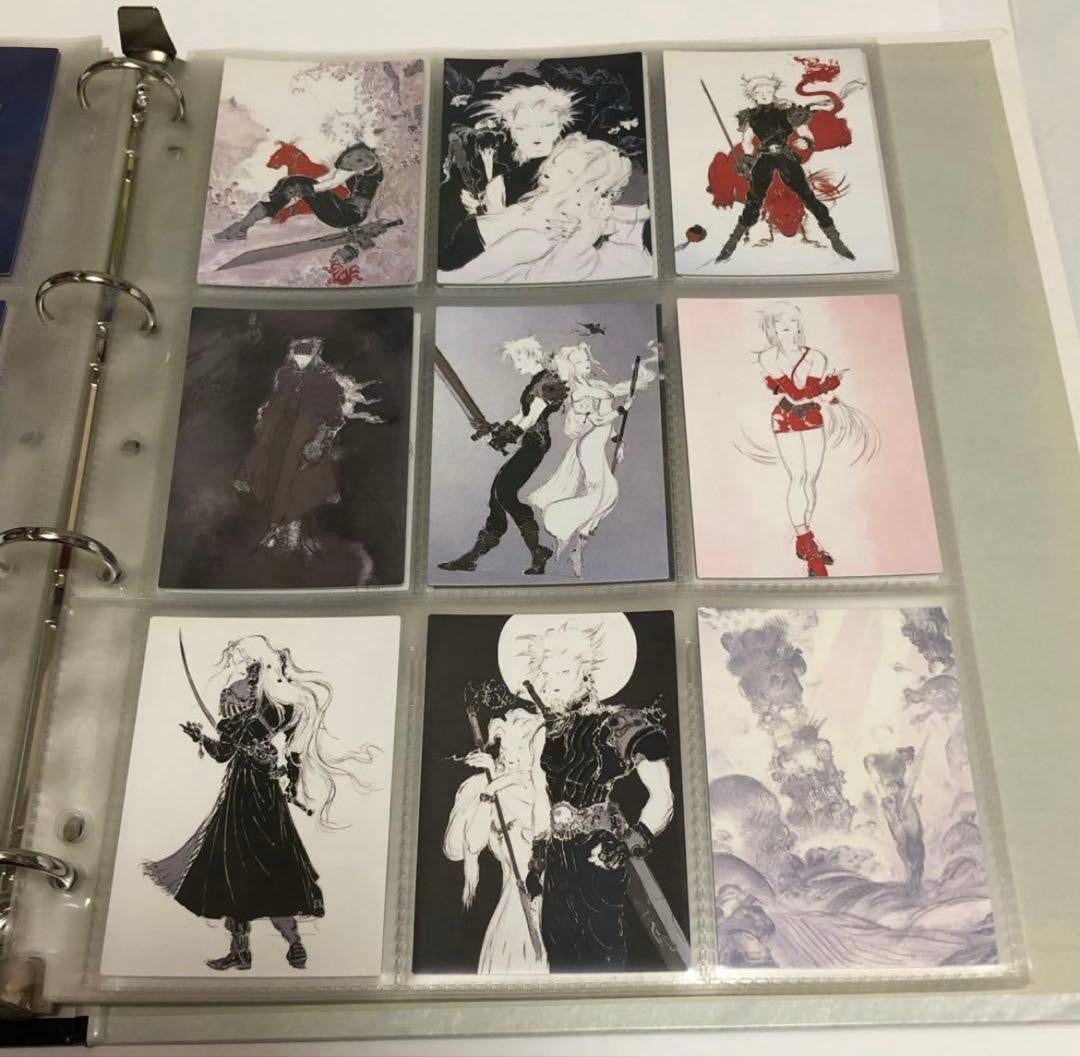 Final Fantasy VII Trading Card Complete 139 Set Carddass Masters Bandai 199714