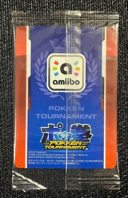 Dark Mewtwo Pokemon Pokken Nintendo Amiibo Card Japanese 2016 Promo Sealed1