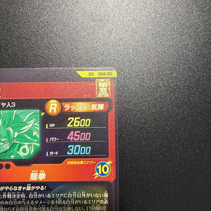 Son Goku SDV6-SEC Secret Dragon Ball Super Divers Japanese Holo Near MINT8