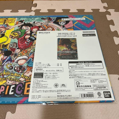 ONE PIECE Card Game Official Playmat Limited Edition vol.5 with Promo Card Luffy2
