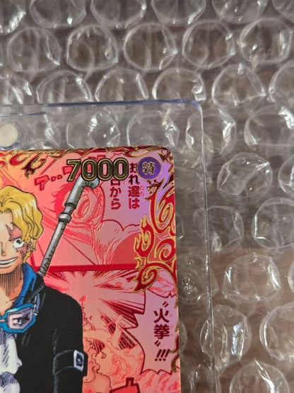 Sabo Manga Alt Art Red OP13-120 SEC Carrying on His Will ONE PIECE Card Japanese4