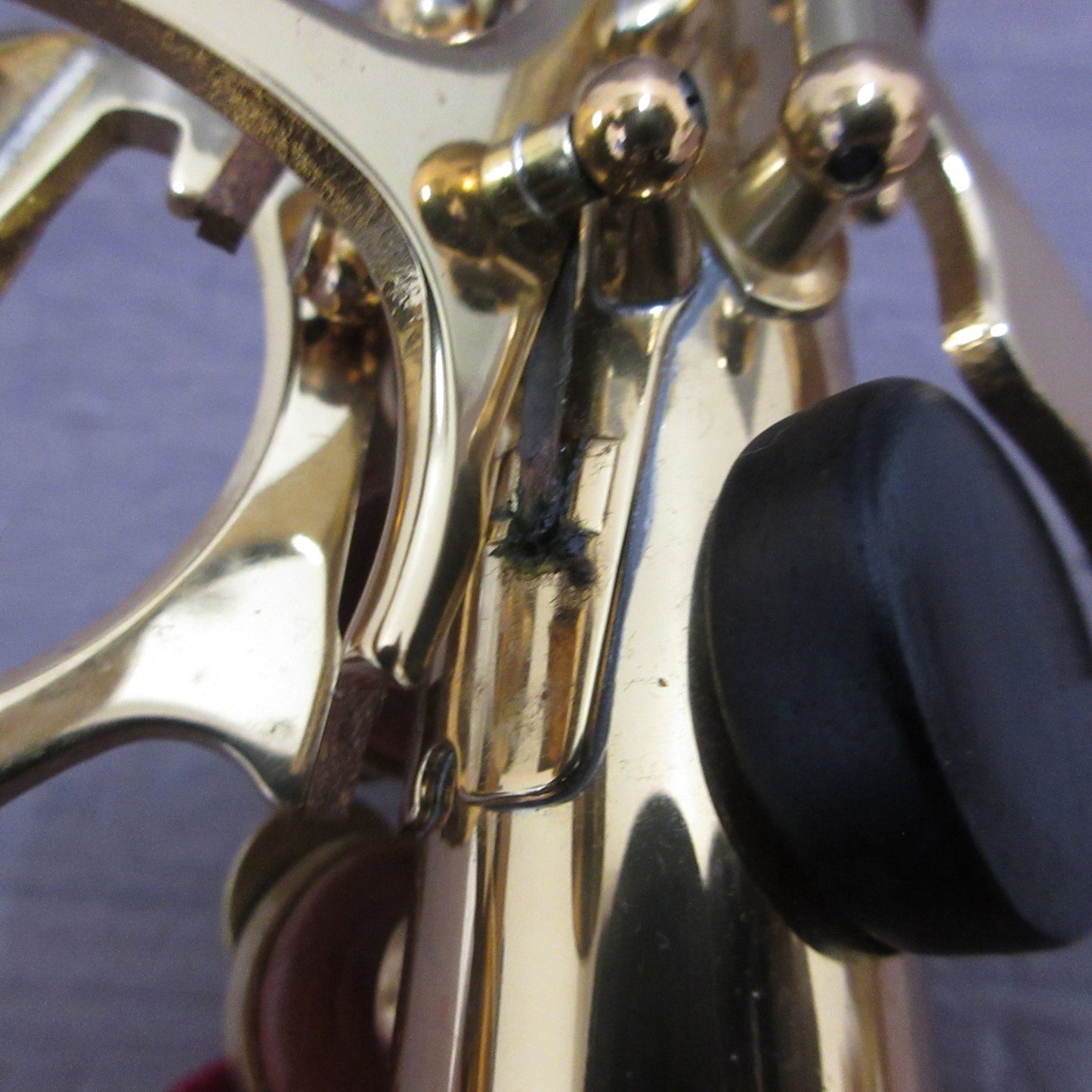 YAMAHA YSS-475 Soprano Saxophone with Soft Case #023082 Excellent USED21