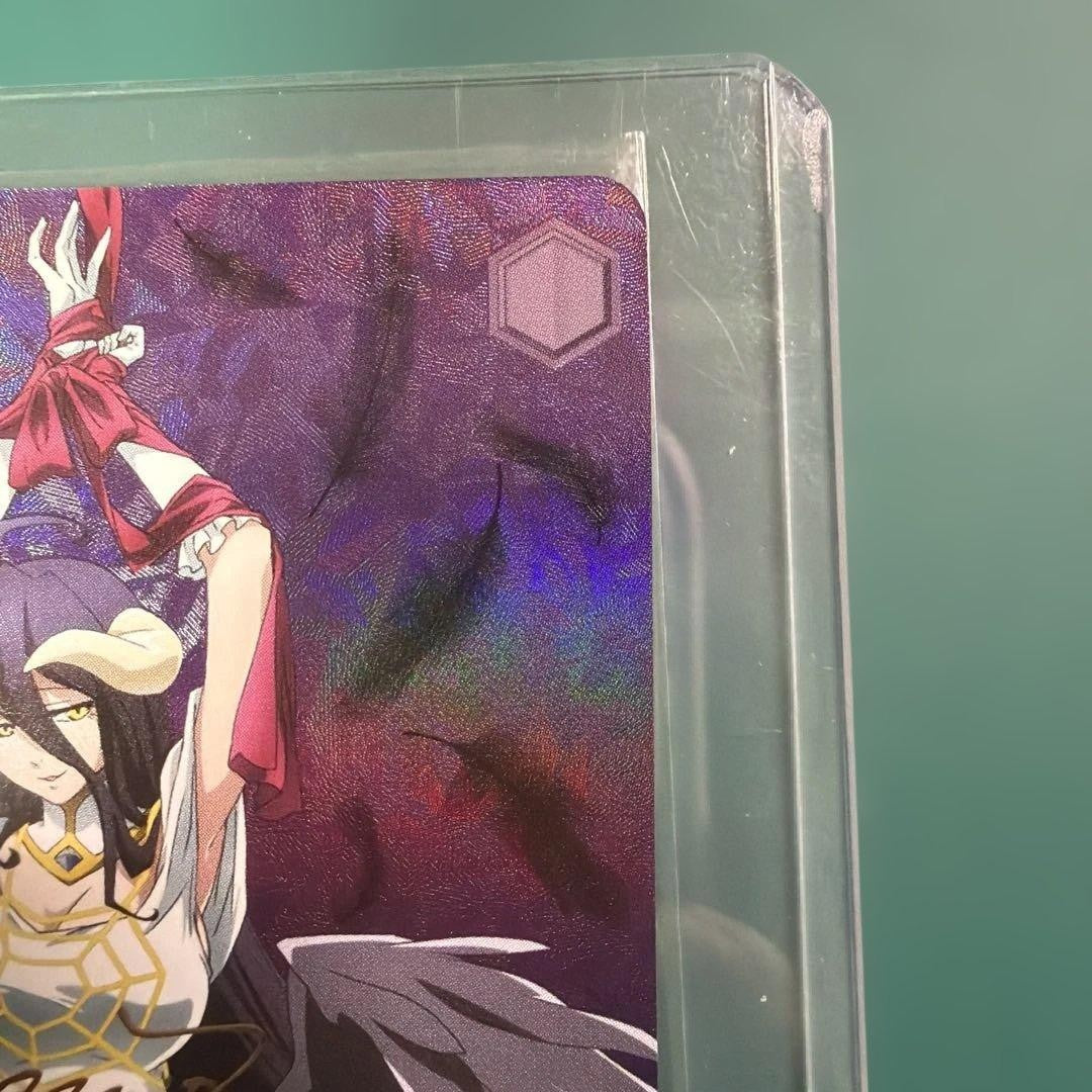 Signed Weiss Schwarz Albedo Overlord The Holy Kingdom OVL/SE51-47SP SP FOIL NM3