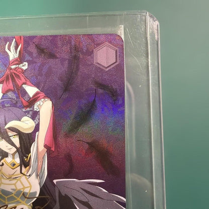 Signed Weiss Schwarz Albedo Overlord The Holy Kingdom OVL/SE51-47SP SP FOIL NM3