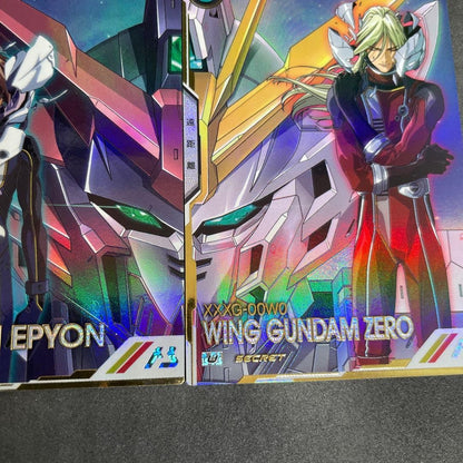 Wing Gundam Zero Epyon U Rare Secret 2 Card Set Arsenal Base TCG Japanese7