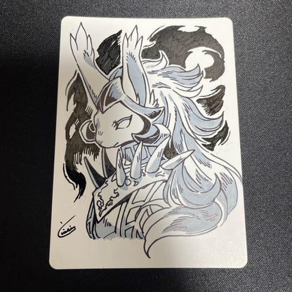 MTG Artist Proof Yuzushio / Liliana of the Dark Realms Raised Foil BLC AP NM1