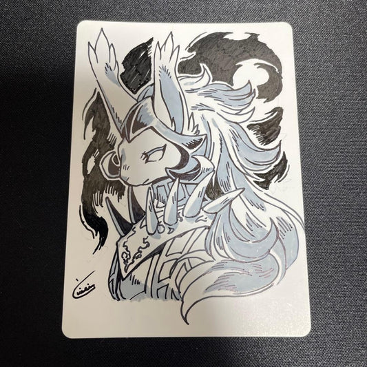 MTG Artist Proof Yuzushio / Liliana of the Dark Realms Raised Foil BLC AP NM1