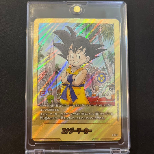Son Goku Young Energy Marker Gold Parallel E-44 Dragon Ball Fusion World TCG0