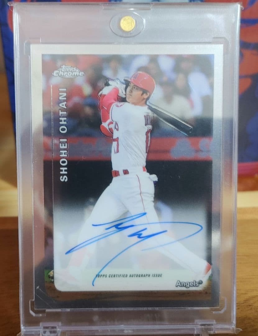 Shohei Ohtani 2019 Topps Chrome Certified Autograph 12/15 On-Card Auto Angels1
