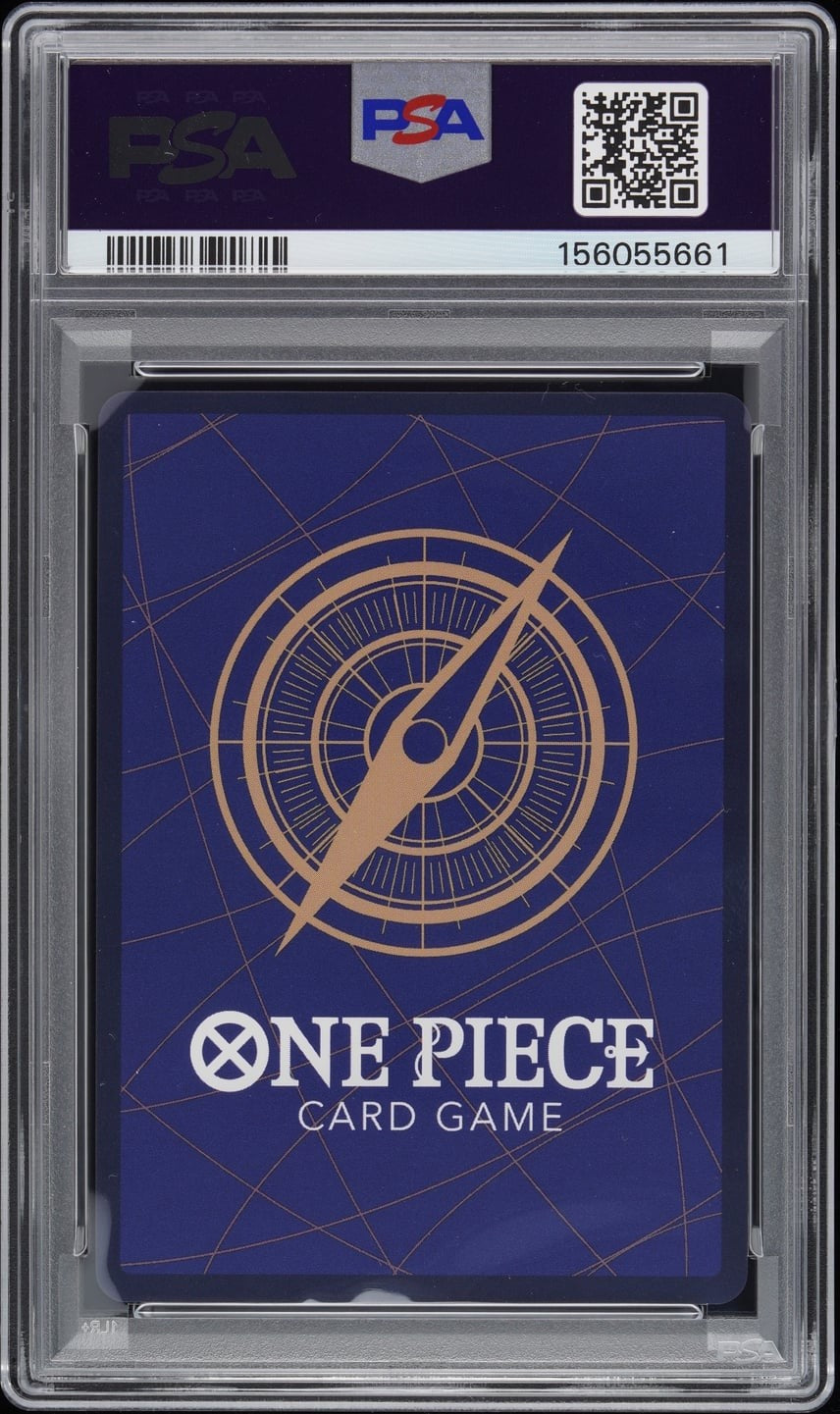 PSA 10 Monkey D. Luffy SEC-SP Comic Parallel OP05-119 One Piece TCG OP05 GEM MT2