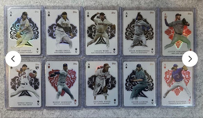2023 Topps All Aces #1-75 Full Complete Set 75 Cards Ohtani Baseball Excellent5