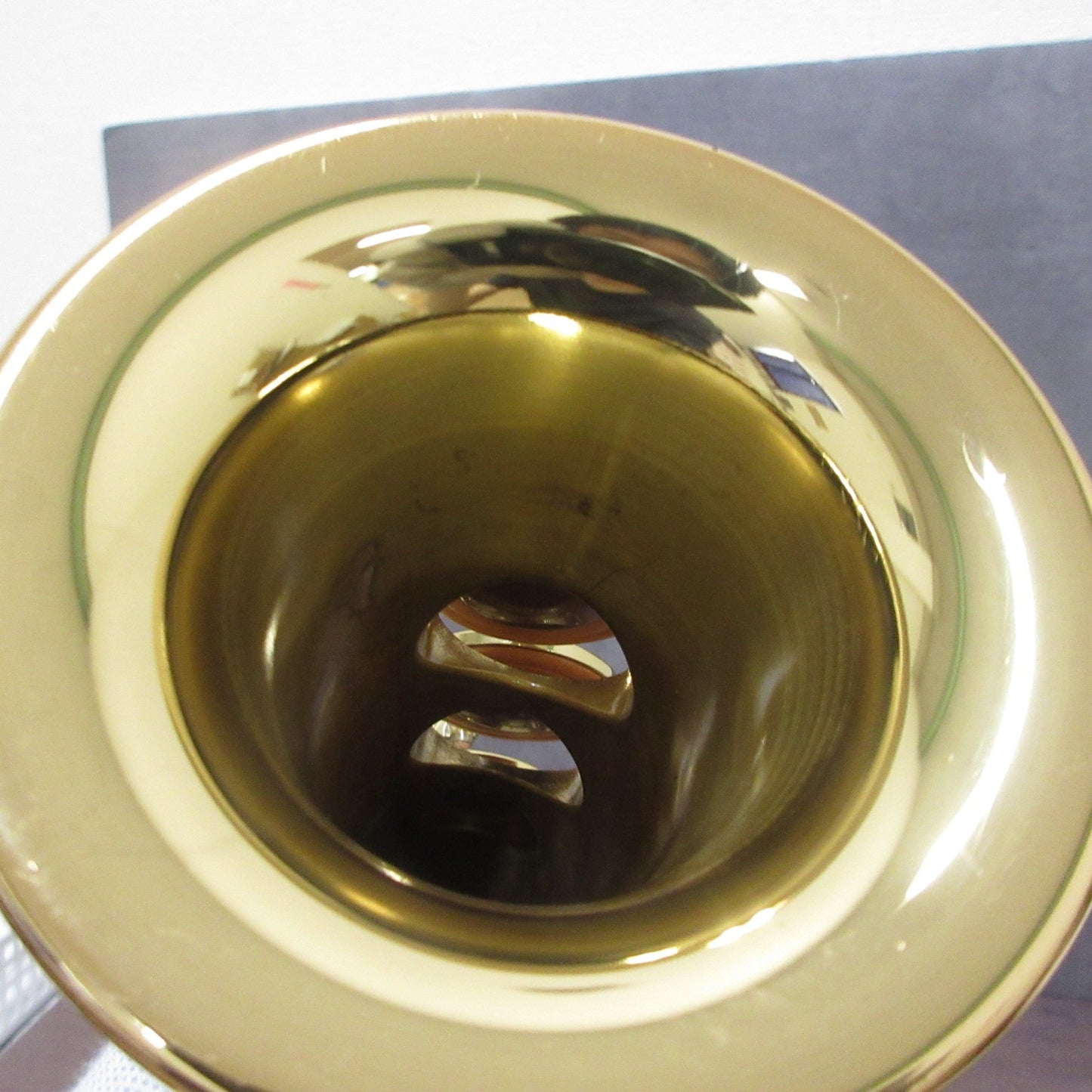 YAMAHA YSS-475 Soprano Saxophone with Hard Case #001748 Excellent USED17