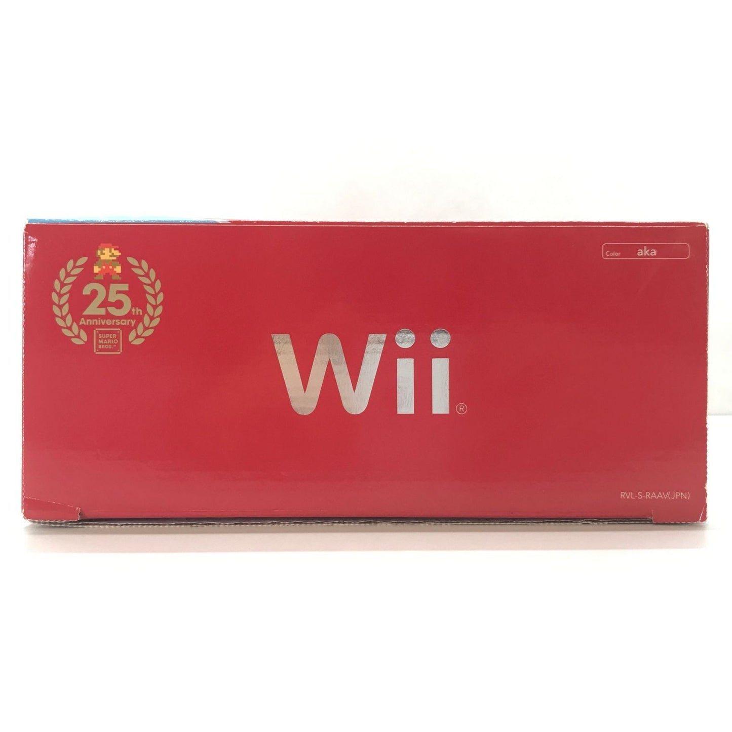 Nintendo Wii Super Mario Bros 25th Anniversary Limited Edition Red RVL001 USED4
