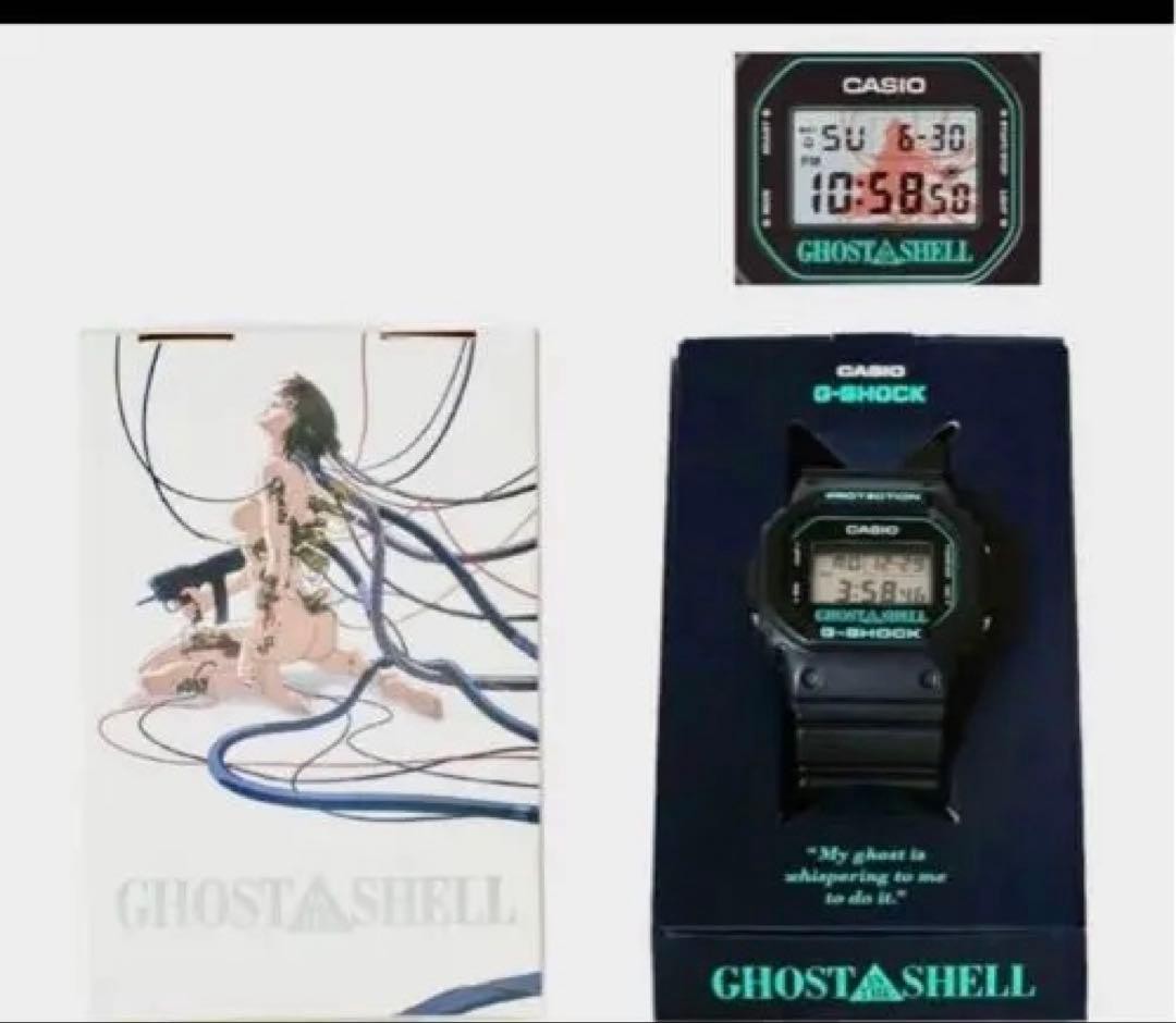 CASIO GSHOCK DW5600 Ghost in the Shell Limited Anime Watch NEW3