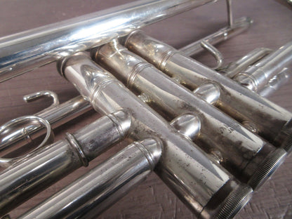 Yamaha Xeno YTR-8335US Silver Trumpet Musical instrument #201892 with Hard case21