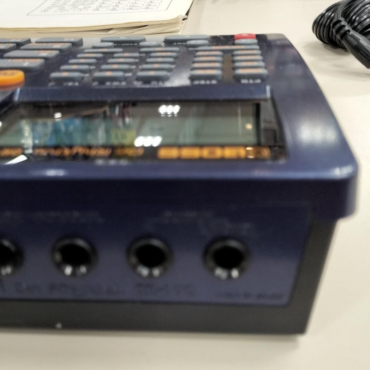 BOSS DR770 Drum Machine Rhythm Machine Compact Groove Box AC Adapter USED10
