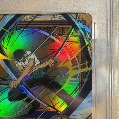 PSA 10 Zoro Vicious Sword Holo C114 2000 One Piece Hyper Battle Bandai Card8