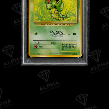PSA 10 Caterpie #10 No Rarity Symbol 1996 Japanese Base Set Pokemon Card8