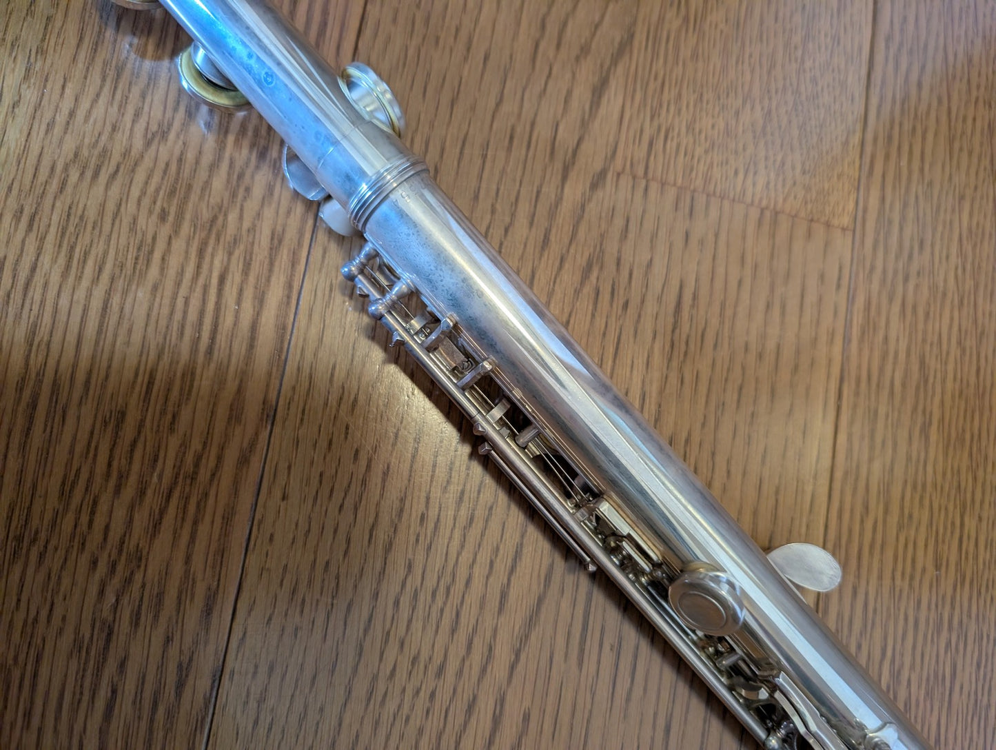 YAMAHA YFL 211-S CONCERT FLUTE Silver Plating with Hard Case USED8