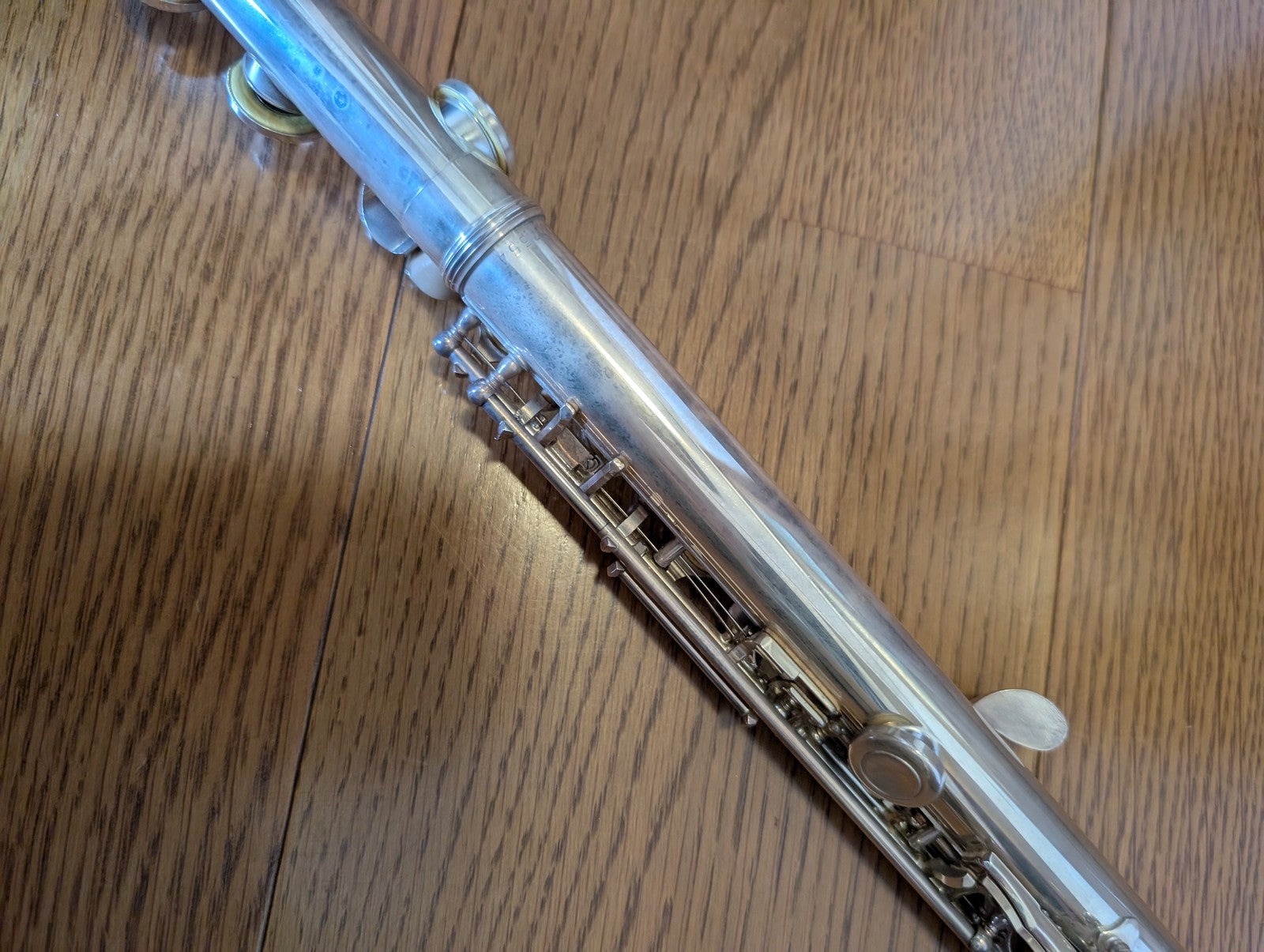 YAMAHA YFL 211-S CONCERT FLUTE Silver Plating with Hard Case USED8