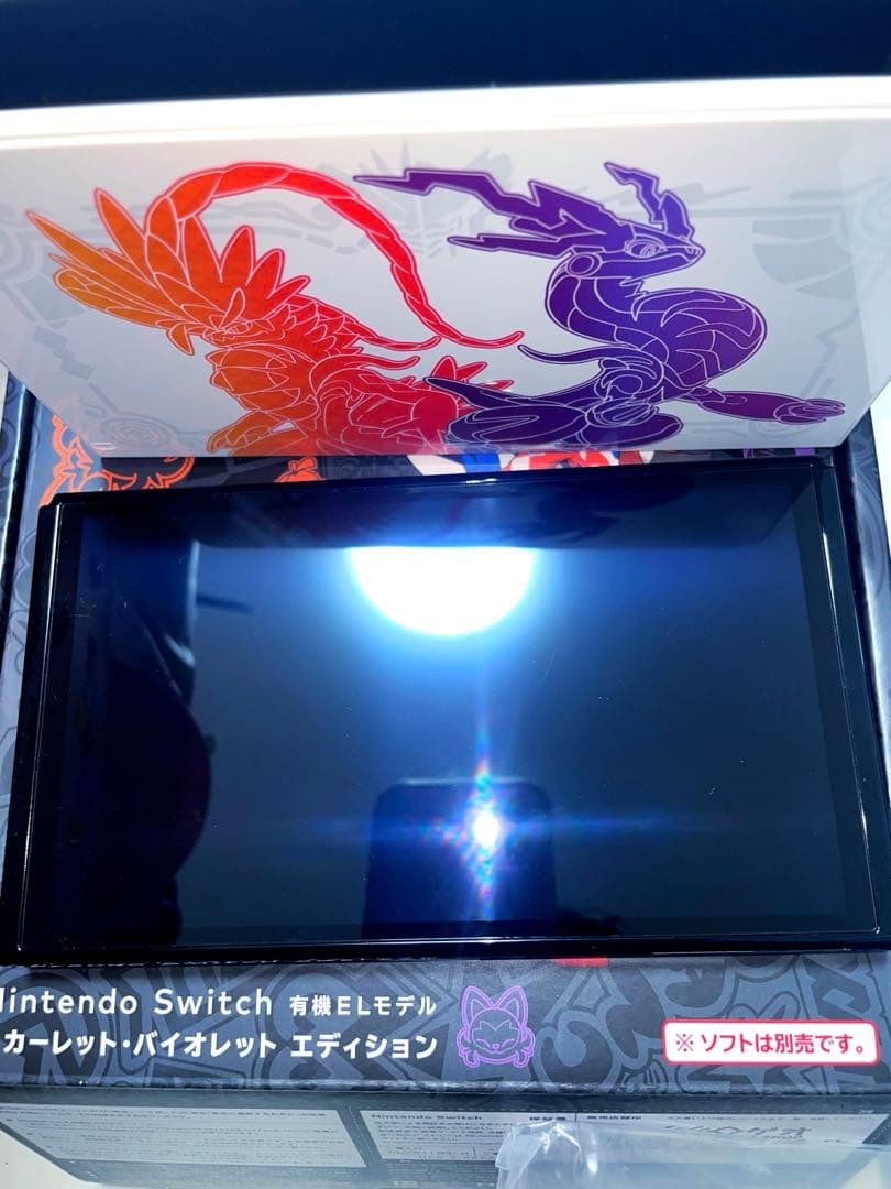 Nintendo Switch OLED Pokemon Scarlet & Violet Edition Console NEW12
