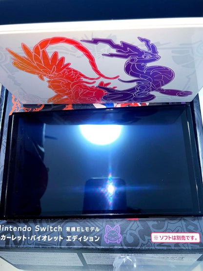 Nintendo Switch OLED Pokemon Scarlet & Violet Edition Console NEW12