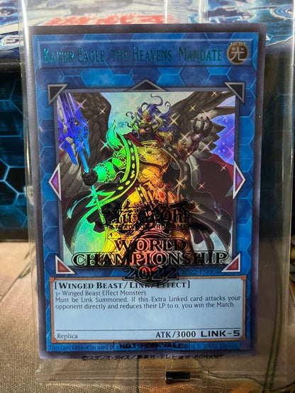Yugioh Skyfaring Castle of the Black Forest Kaiser Eagle the Heavens Mandate Set3