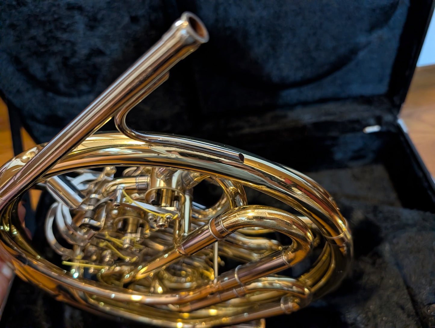 Yamaha YHR-664D Double French Horn Detachable Bell with Hard Case USED9