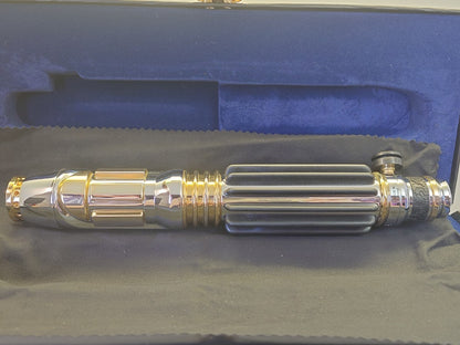 Master Replicas SW-112 Mace Windu 1:1 Lightsaber Star Wars with Box COA USED0