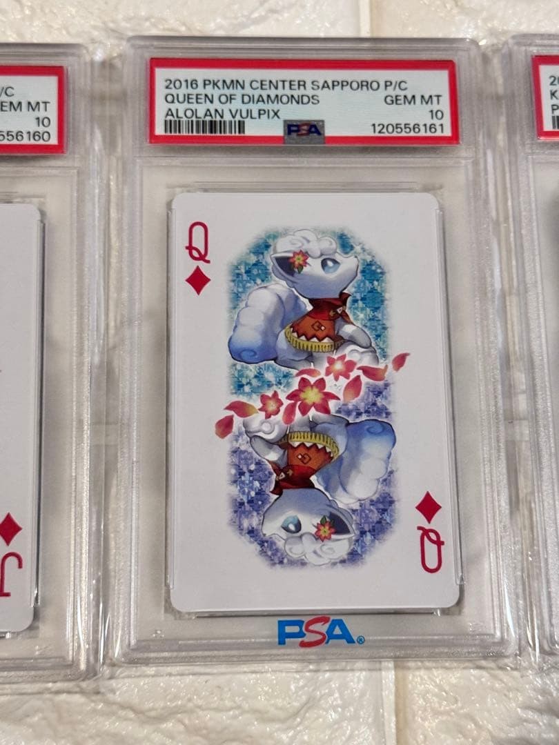 PSA 10 Pokemon Center Sapporo Trump Playing Cards Diamond Set Japanese GEM MT3