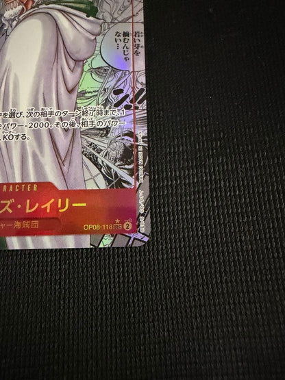 Silvers Rayleigh OP08118 Manga Alt Art SEC Two Legends ONE PIECE Card Japanese4