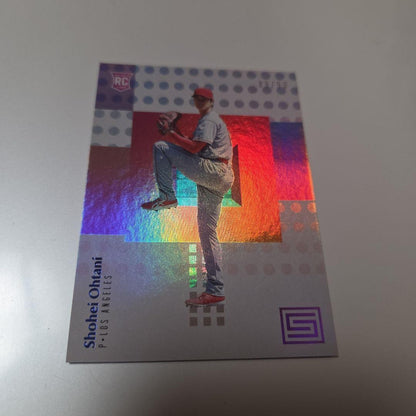 Shohei Ohtani 2018 Panini Status Rookie RC /99 Numbered MLB Baseball Card SP3