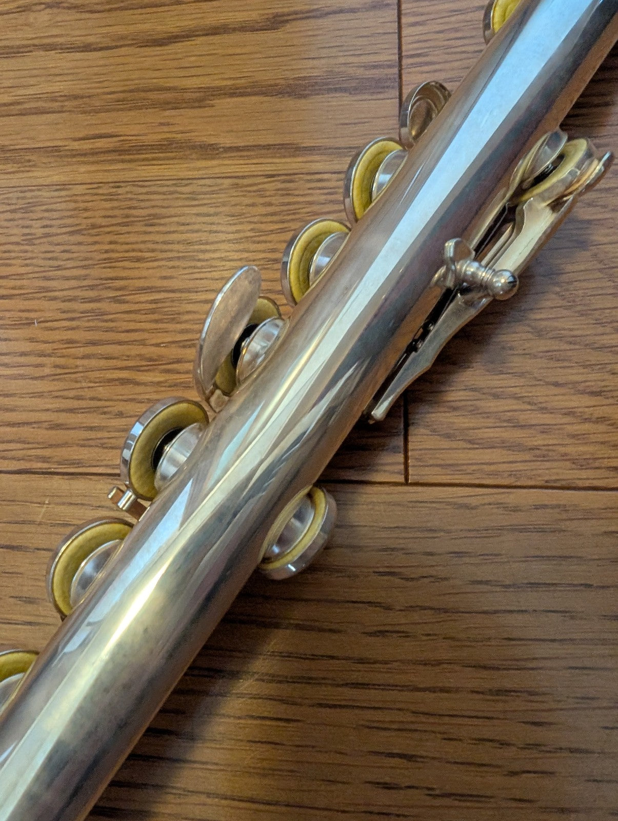 YAMAHA YFL 211-S CONCERT FLUTE Silver Plating with Hard Case USED11