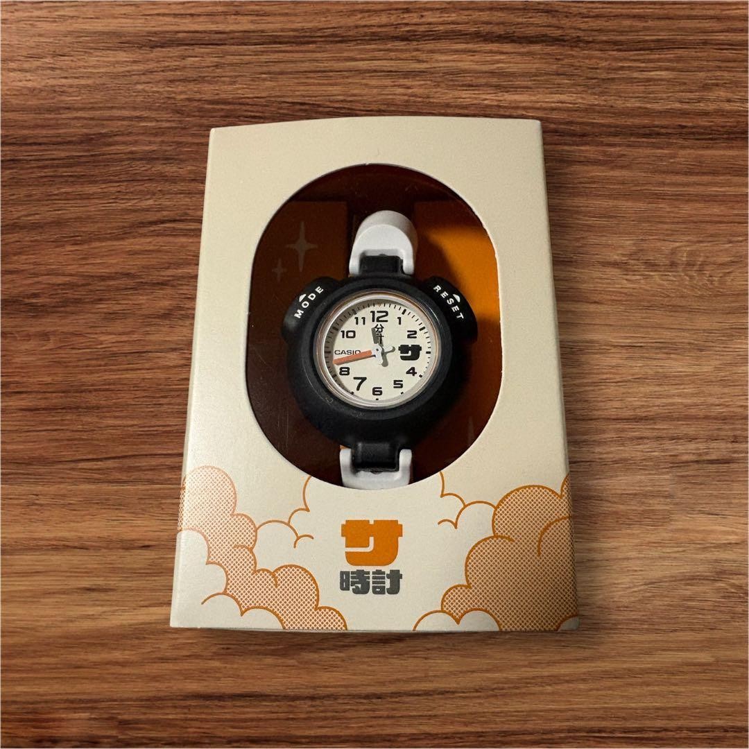 CASIO SAN 100H 7BJR Sauna Watch Free size Resin band Orange Color Japan NEW0