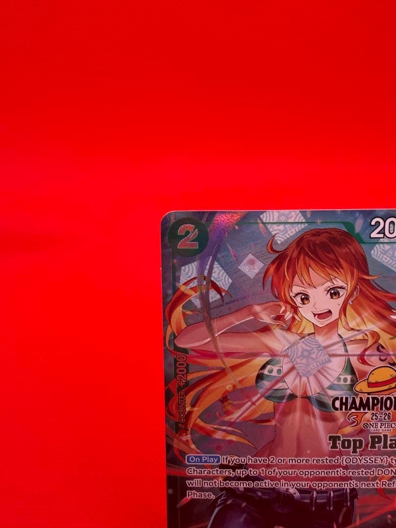 One Piece Card 2025 Nami Championship 25-26 Top Player Promo OP10-033 English5