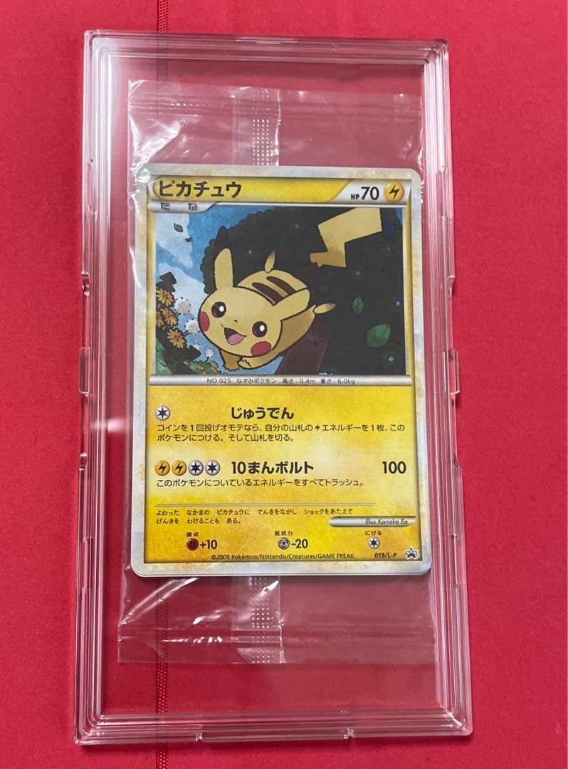 Pokemon 2009 Pikachu Holo 019/L-P Gold Rank Energy 014 Promo Set Japanese Sealed0