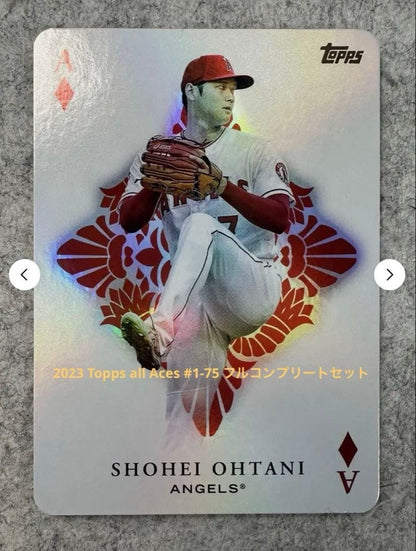 2023 Topps All Aces #1-75 Full Complete Set 75 Cards Ohtani Baseball Excellent1