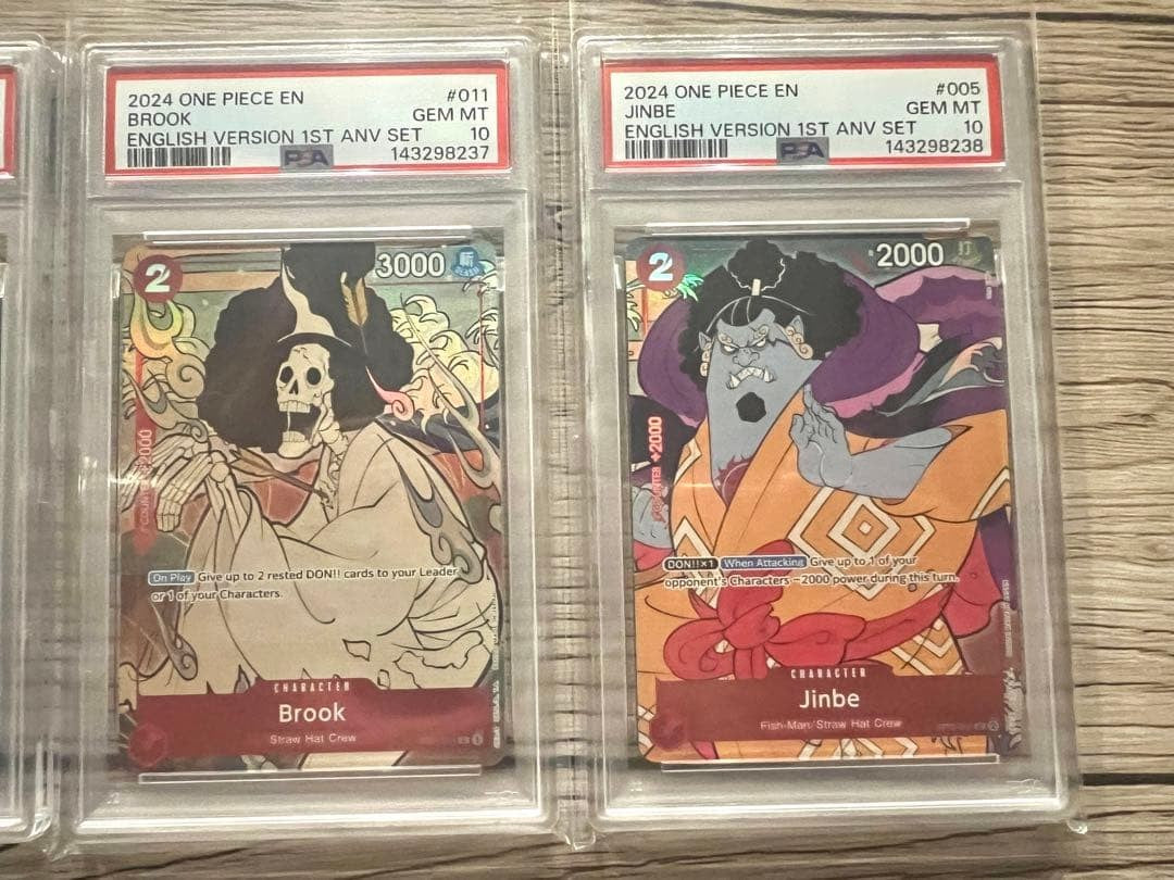 PSA 10 Sequential Set One Piece English Ver 1st Year Anniversary Set of 106