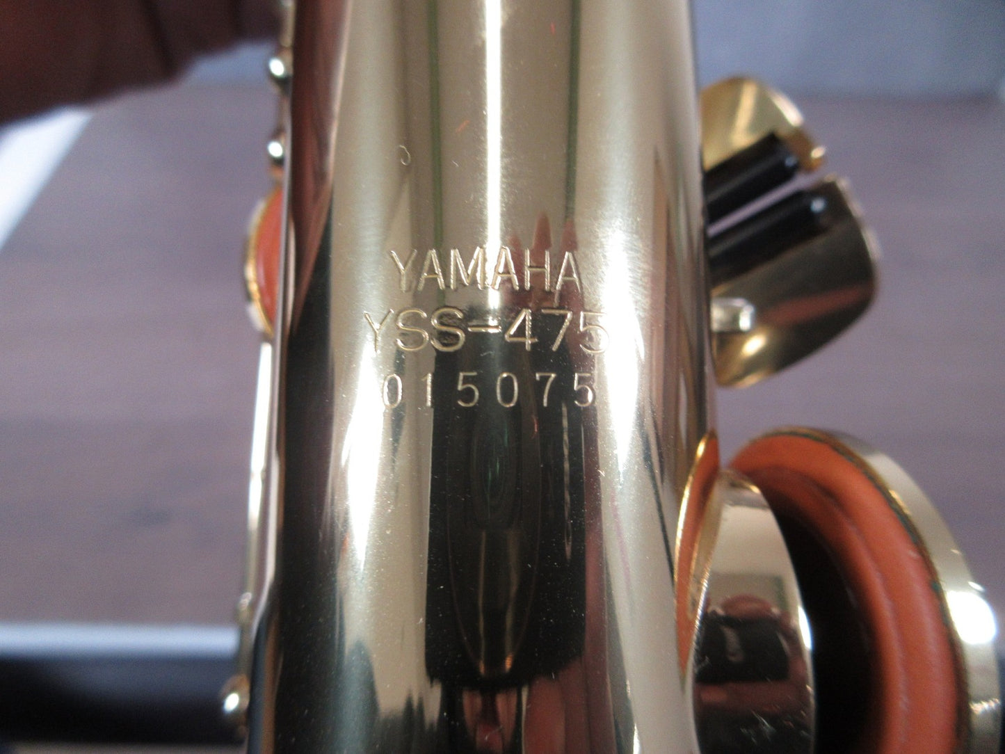 YAMAHA Soprano Saxophone YSS-475 #015075 with Case USED7
