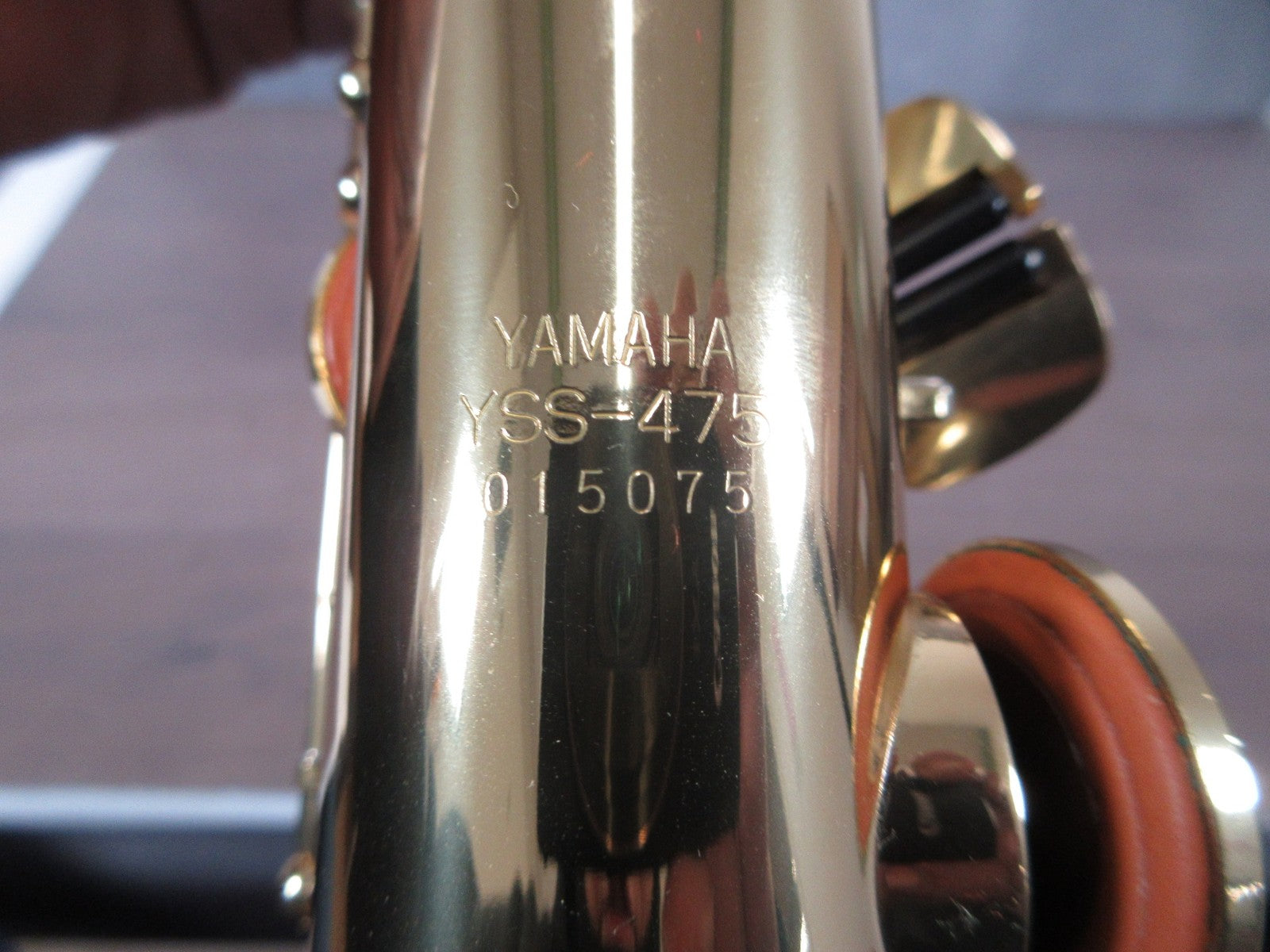 YAMAHA Soprano Saxophone YSS-475 #015075 with Case USED7