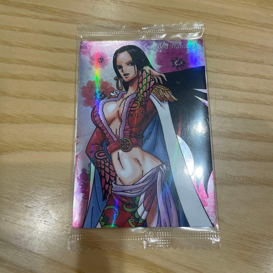 Boa Hancock Our Memories - No.22 -  SEALED One Piece Wafer Card Bandai0