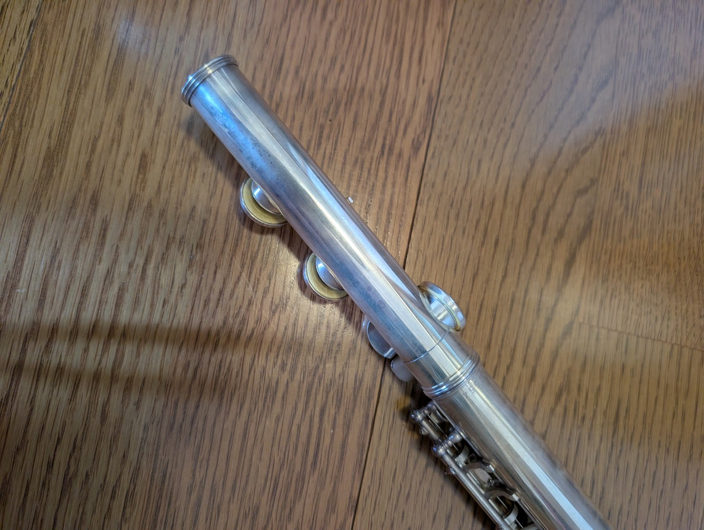 YAMAHA YFL 211-S CONCERT FLUTE Silver Plating with Hard Case USED7