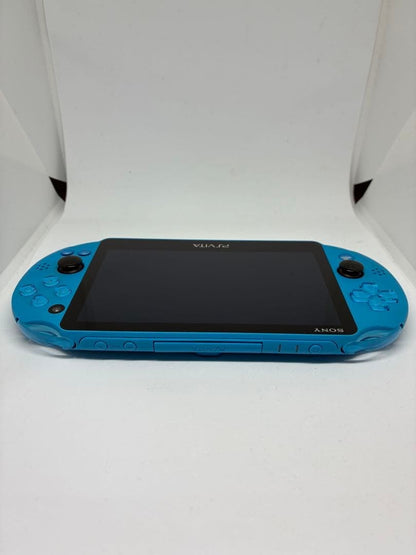 SONY PlayStation PS Vita PCH-2000ZA23 Aqua Blue Wi-Fi model with Box8