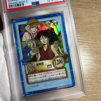 PSA 10 Straw Hat Crew Luffy Pirates Rally Holo #S40 One Piece CHB 2000 Japanese4