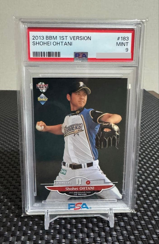 PSA 9 2013 BBM 1st Version Shohei Ohtani Rookie RC Red Wing #1831