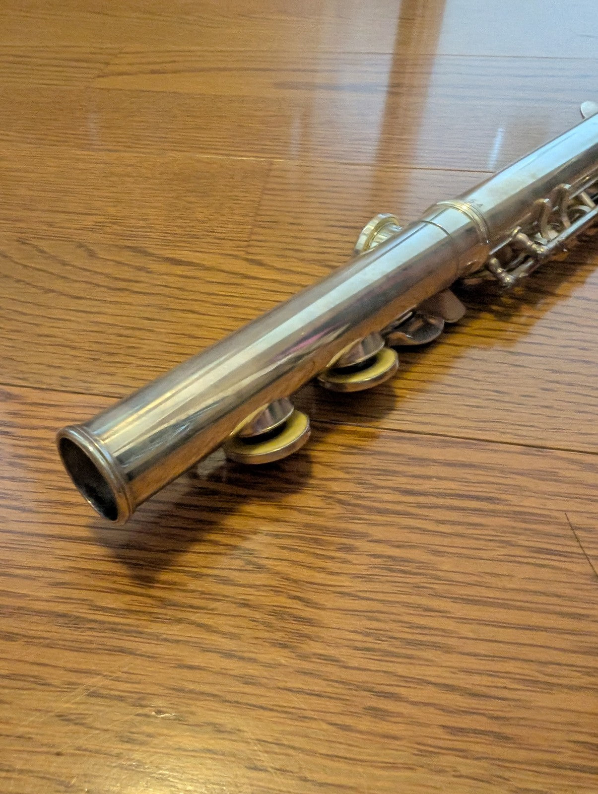YAMAHA YFL 211-S CONCERT FLUTE Silver Plating with Hard Case USED12