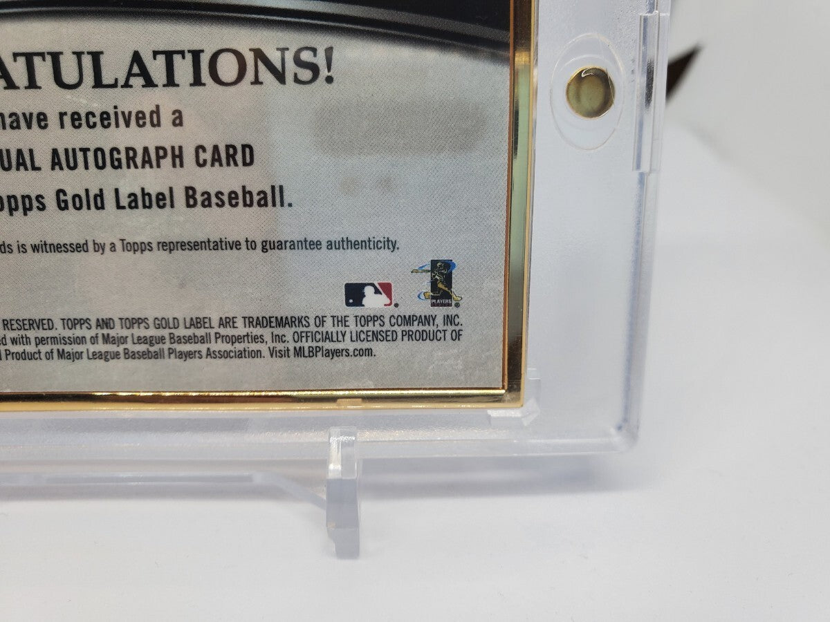 2019 Topps 1/5 Gold Label Dual Auto Shohei Ohtani and Mike Trout Angels Japan10