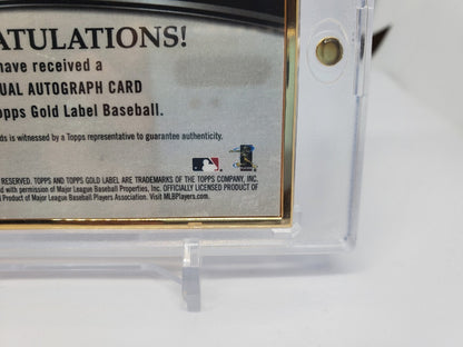 2019 Topps 1/5 Gold Label Dual Auto Shohei Ohtani and Mike Trout Angels Japan10
