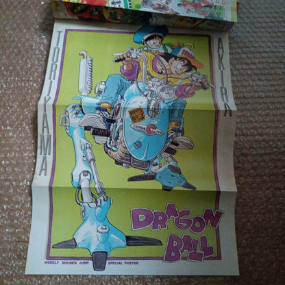 Shonen Jump 1990 No.37 Dragon Ball Vintage Magazine w/ Poster AKIRA Toriyama8