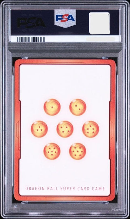 PSA 10 Goku Energy Marker Gold E-83 Dragon Ball Fusion World SB02 JP Card2